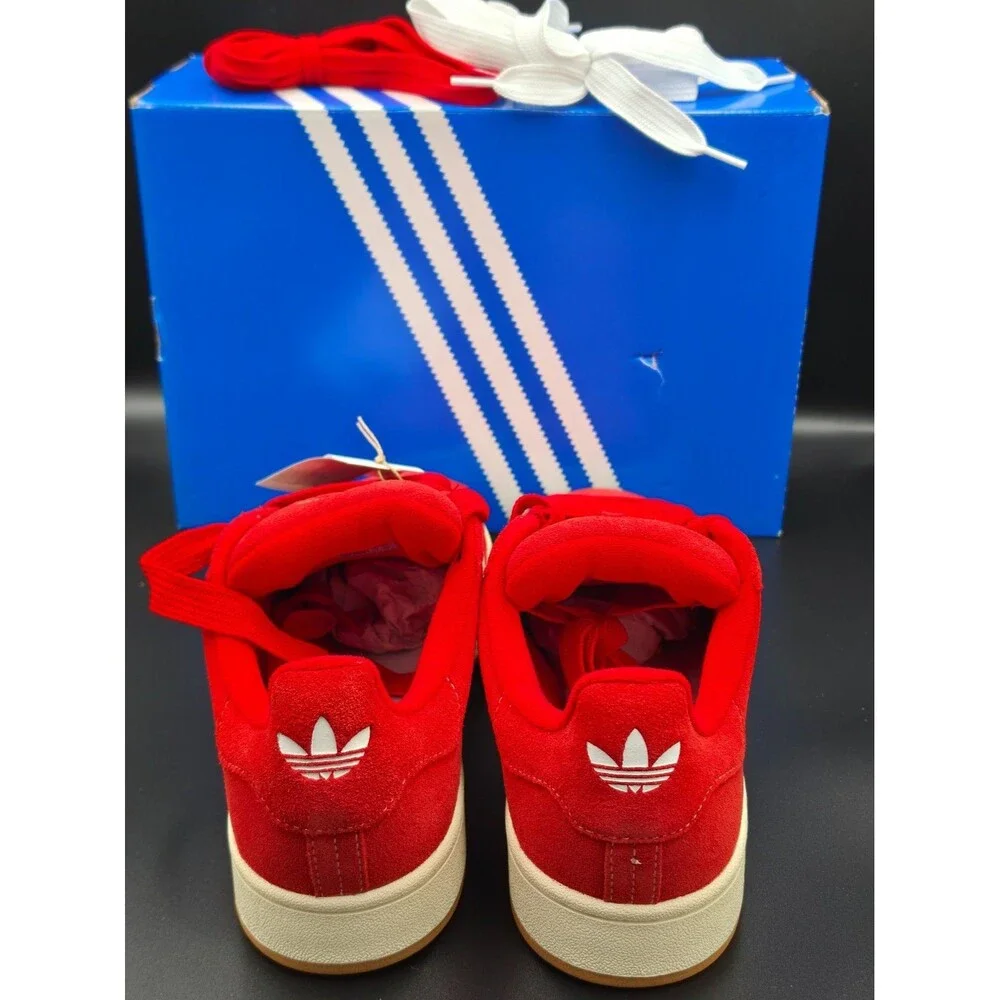 adidas Campus 00s Better Scarlet White Men’s 10 Red Suede H03474 NIB